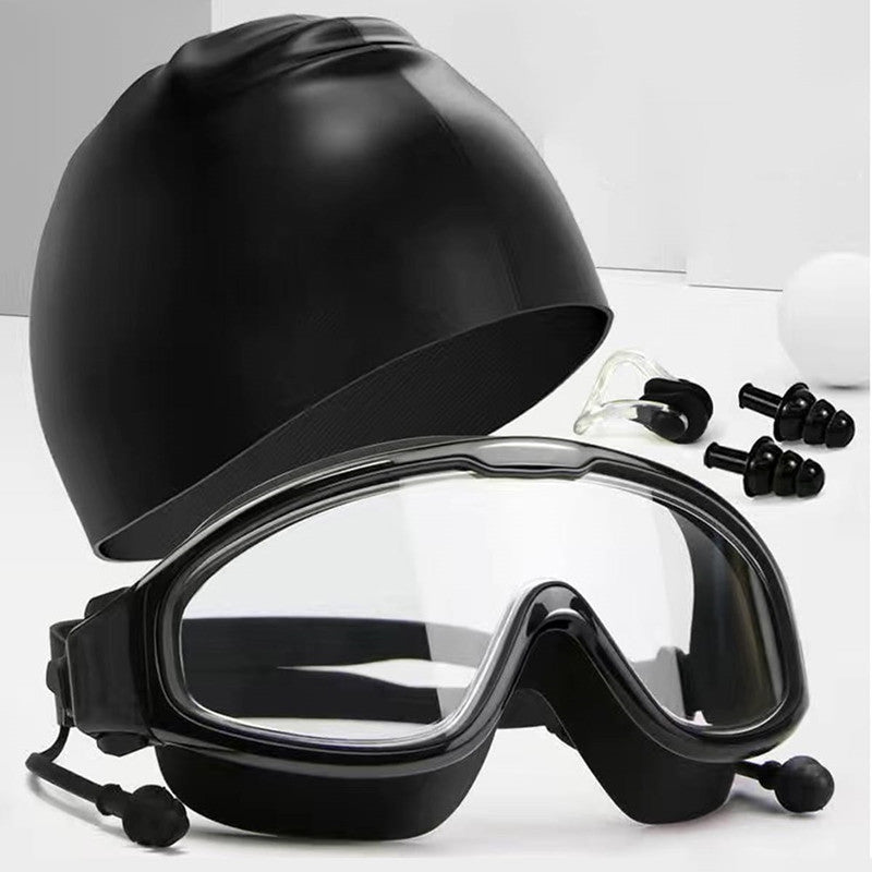 Diving goggles with comfortable silicone rim and waterproof earplugs Stornfield