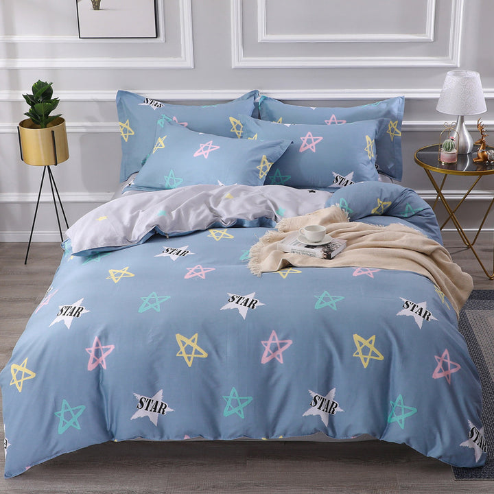 Checked Pattern Bedding Set