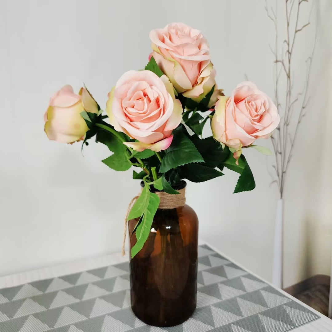 Lifelike Silk Flower Stem