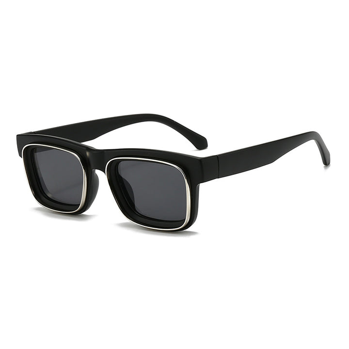 Women's fashionable square sunglasses with contrasting frame Stornfield