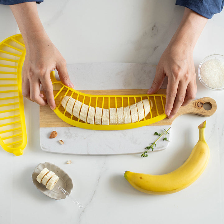 Practical Silicone Banana Slicer Stornfield