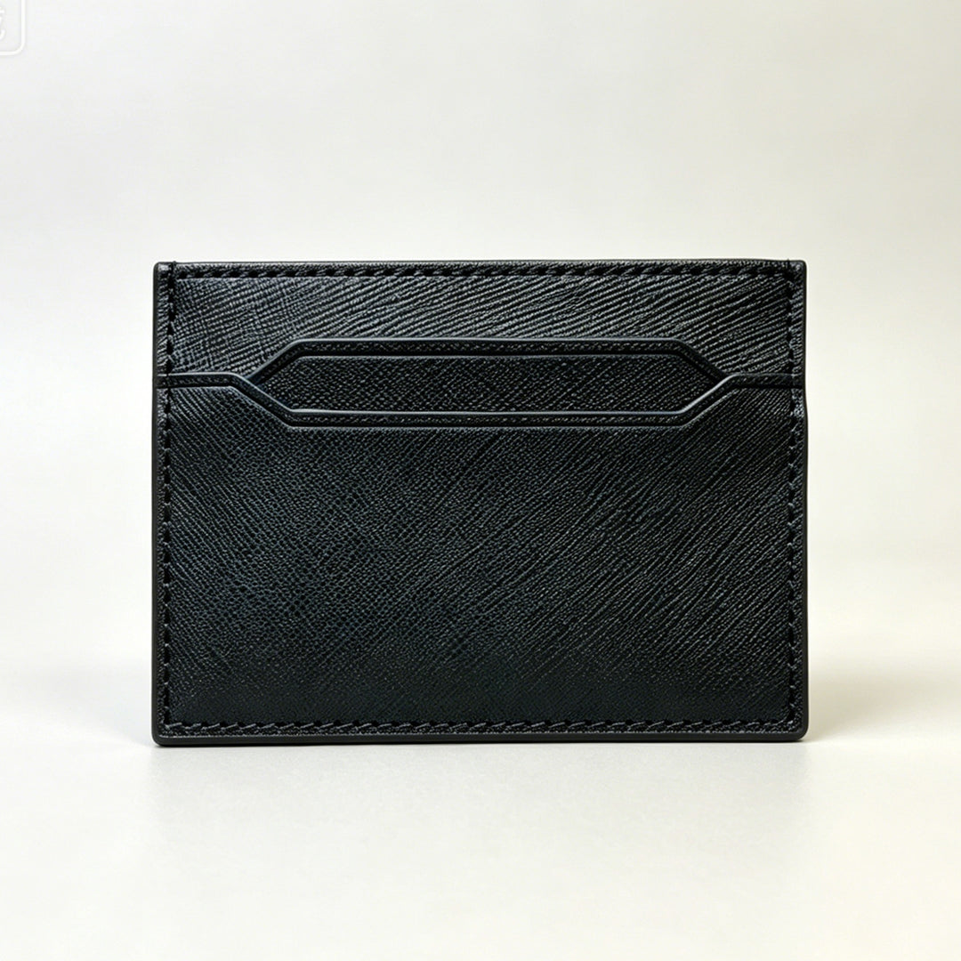 Sleek Leather Card Holder Stornfield