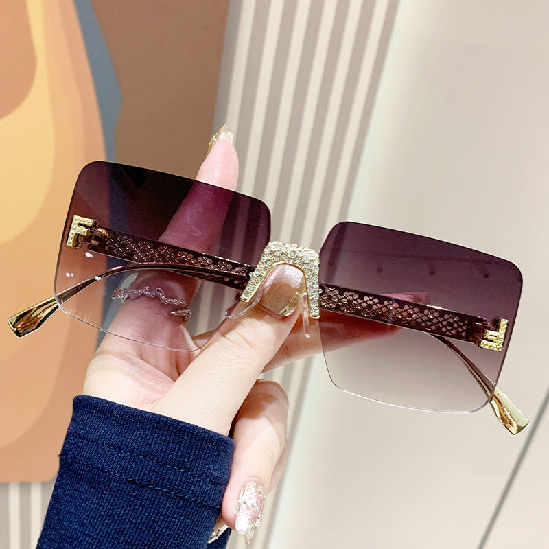 Women extravagant hexagonal sunglasses Stornfield