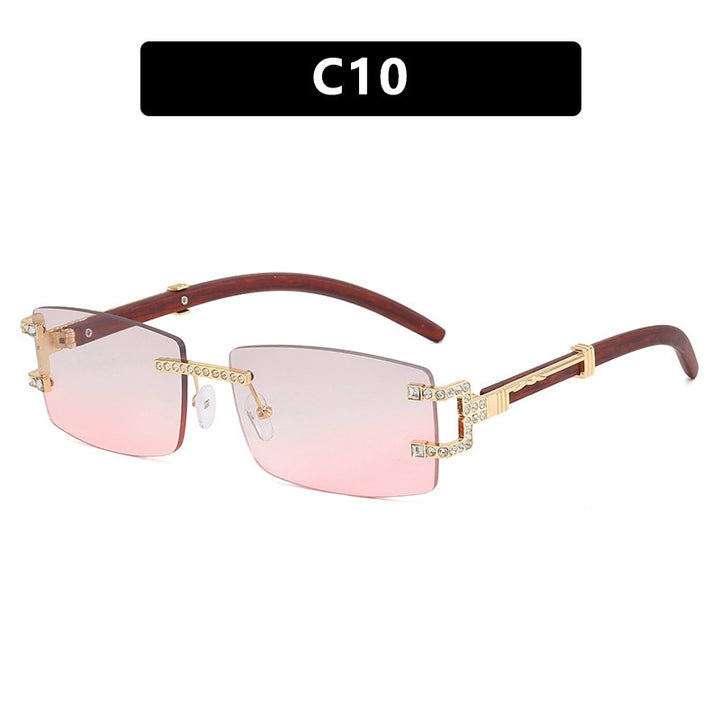 Ladies exclusive sunglasses in elegant design with rhinestone accents Stornfield