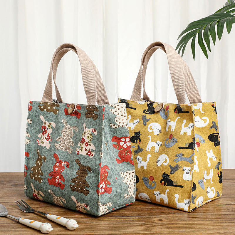 Cute Cat-Themed Storage Tote Stornfield