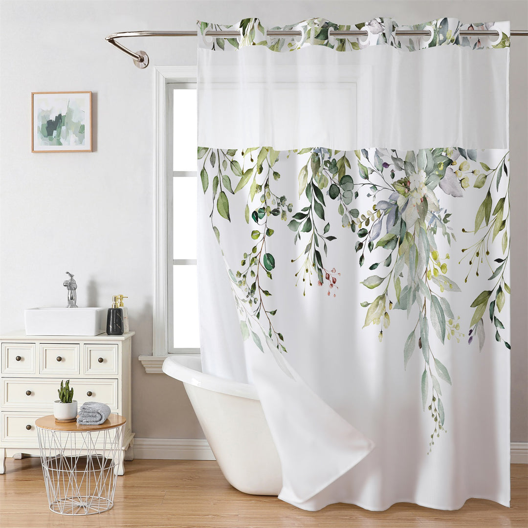 Artistic Floral Shower Curtain Stornfield