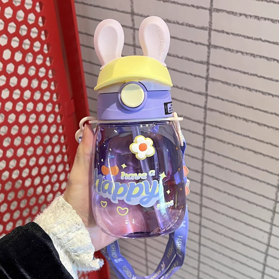 Ladies Stylish Water Bottle with Bunny Lid Stornfield