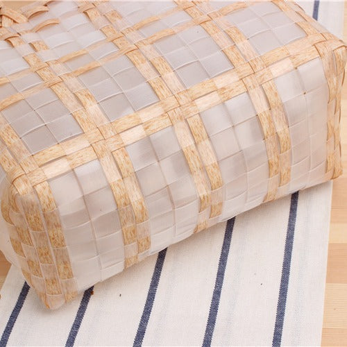 Spacious beach bag with transparent design Stornfield