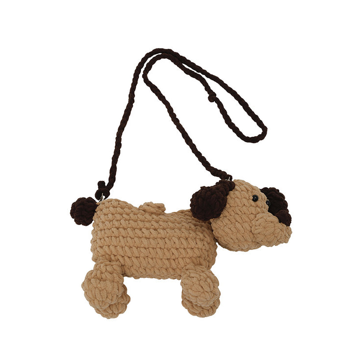 Creative Plush Animal Crossbody Bag