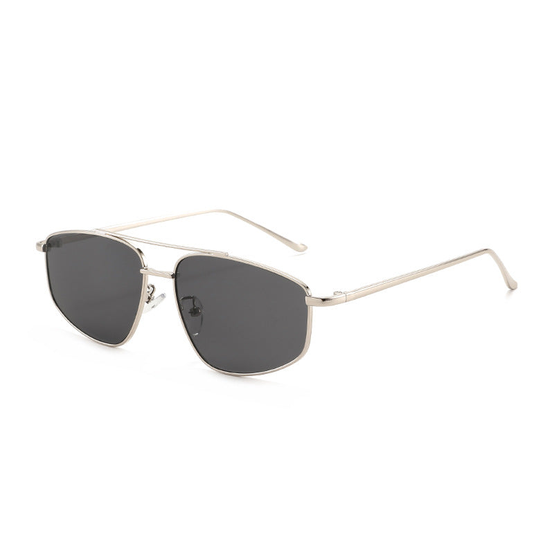 Women's geometric sunglasses with high-quality metal frame and polarized lenses Stornfield