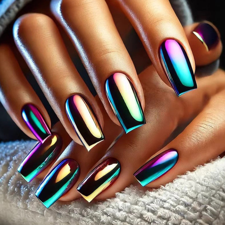 Artifical nails with Faceted Design Stornfield