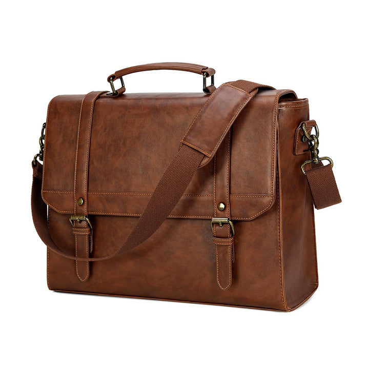 Briefcase Made of High-Quality Leather Stornfield