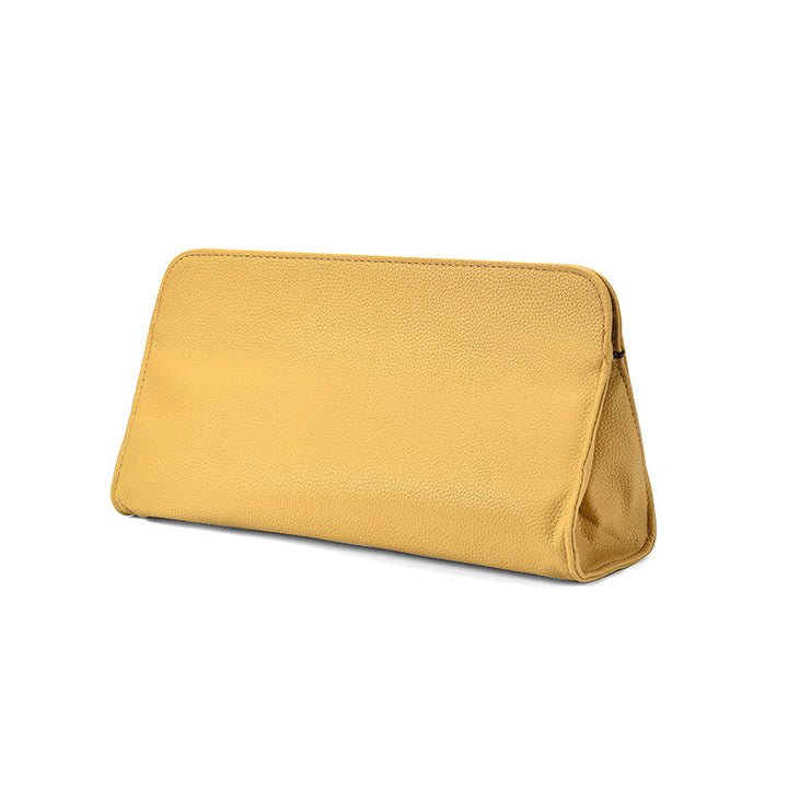 Textured Leather Cosmetic Pouch Stornfield
