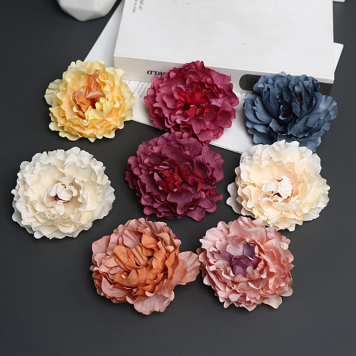 Decorative Fabric Floral Brooch