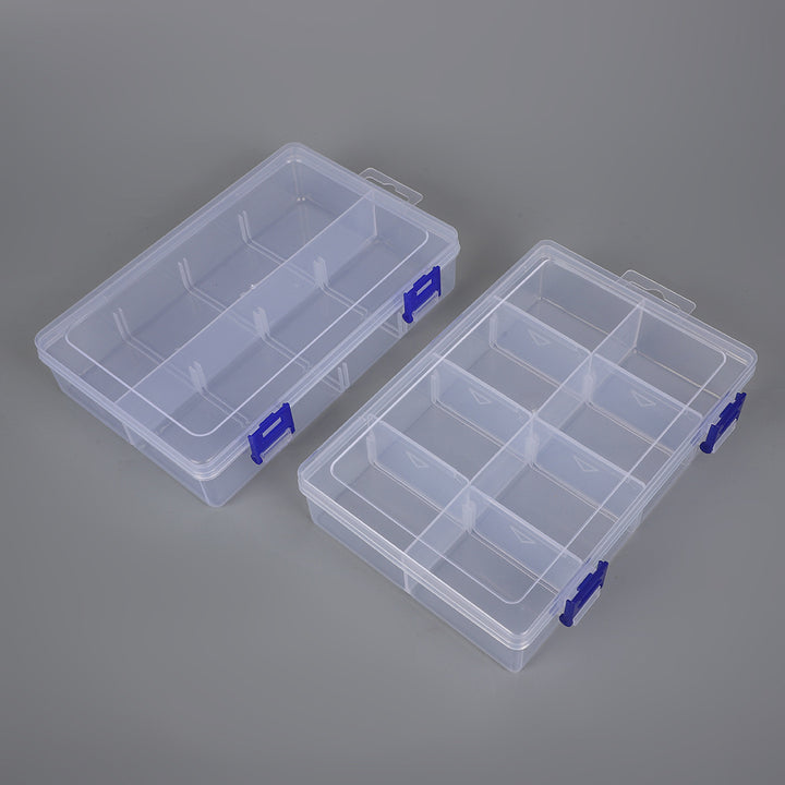 Clear Multi-Compartment Organizer Case Stornfield