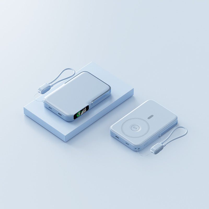 Ultrasonic lightweight power bank with integrated LED display and fast charging function Stornfield