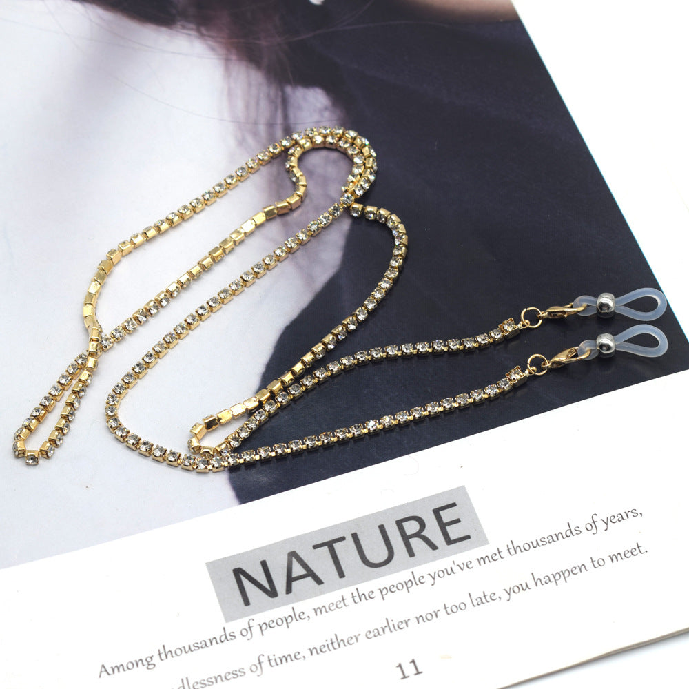 Decorative Rhinestone Eyewear Chain Stornfield