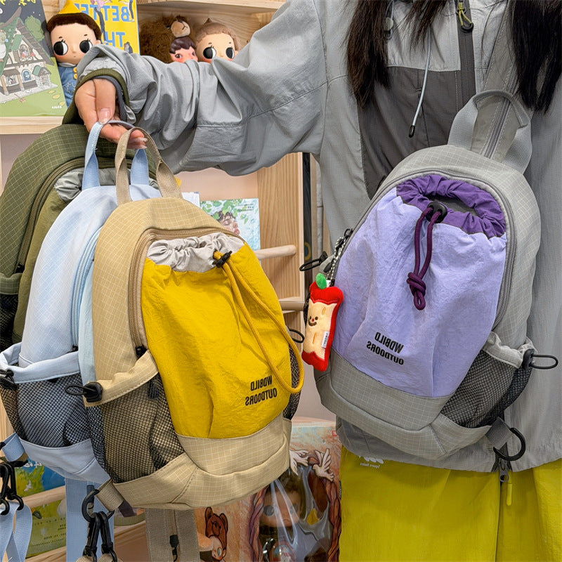 Compact Drawstring Closure Backpack Stornfield