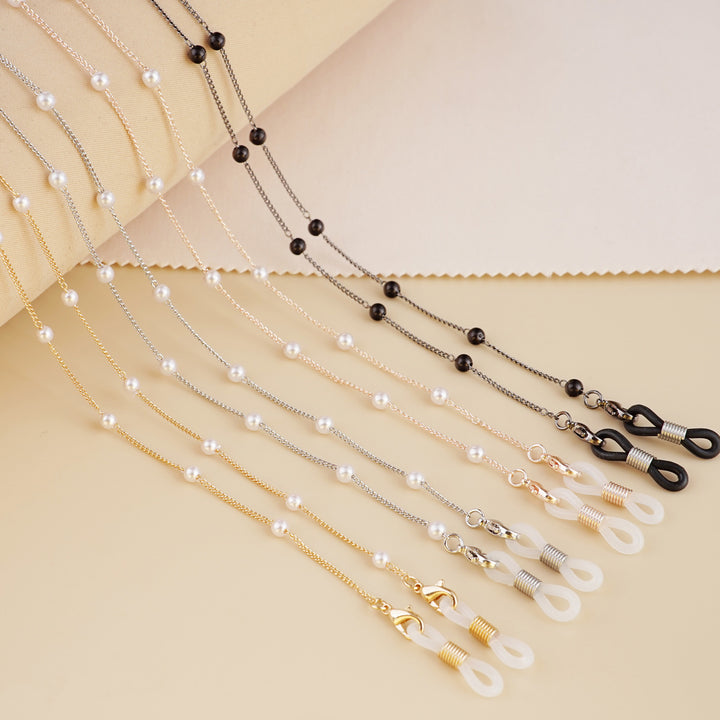 Pearl-Accent Eyewear Chain Stornfield