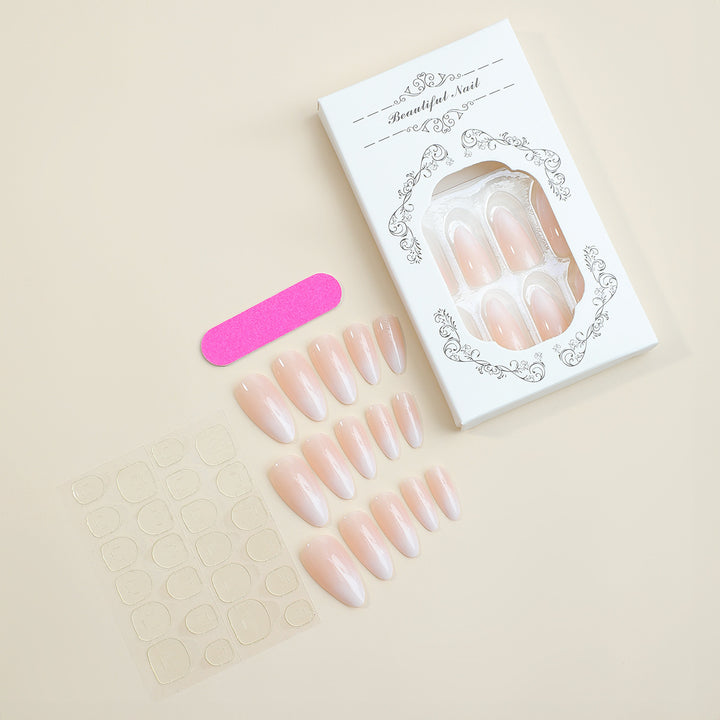 Artificial nail set with elegant tips and hassle-free application Stornfield