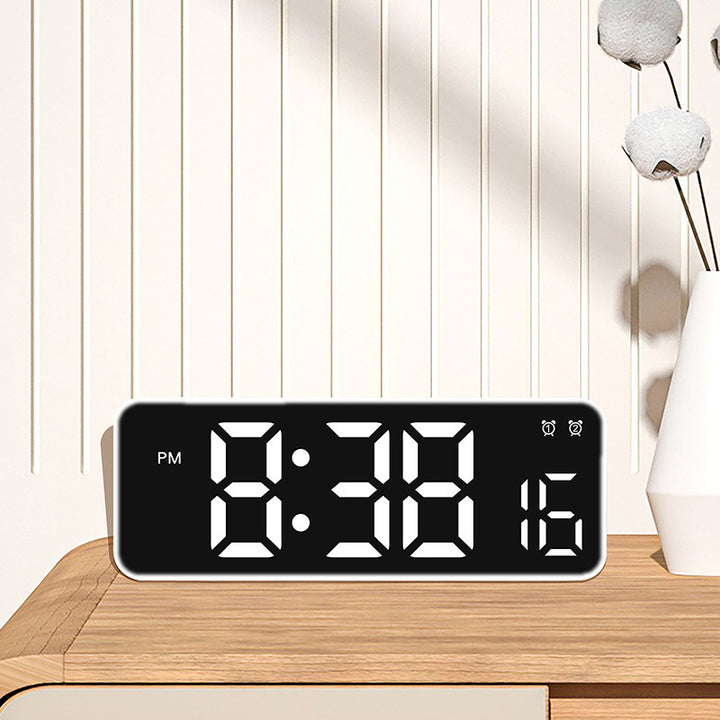 Digital Alarm Clock with Large LED Display and Dual Alarm Function Stornfield