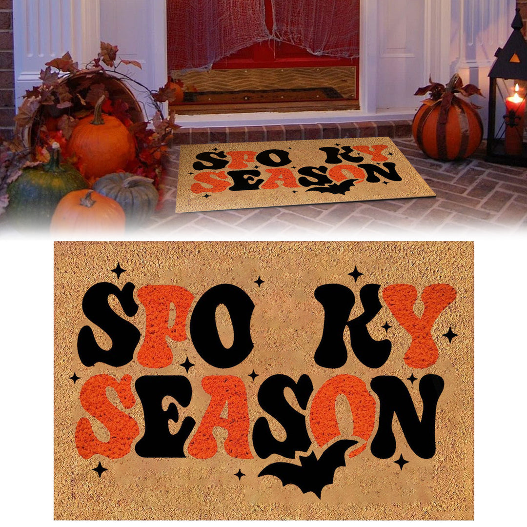 Halloween-Themed Decorative Doormat