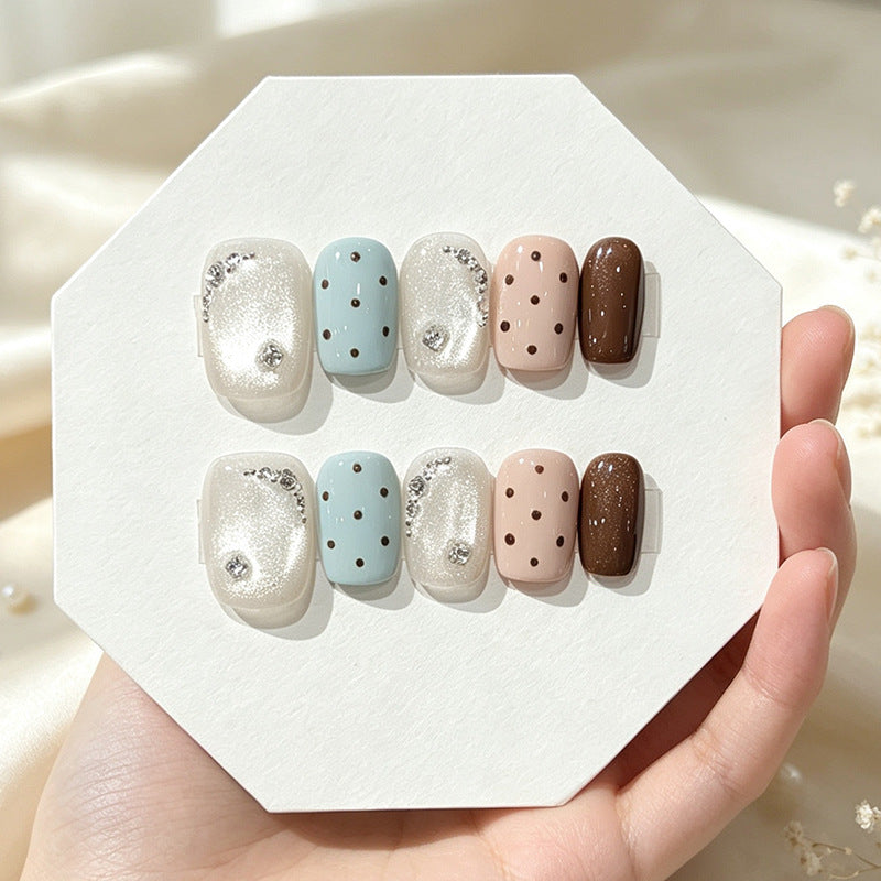 Luxury Decorative Press-On Nail Set Stornfield