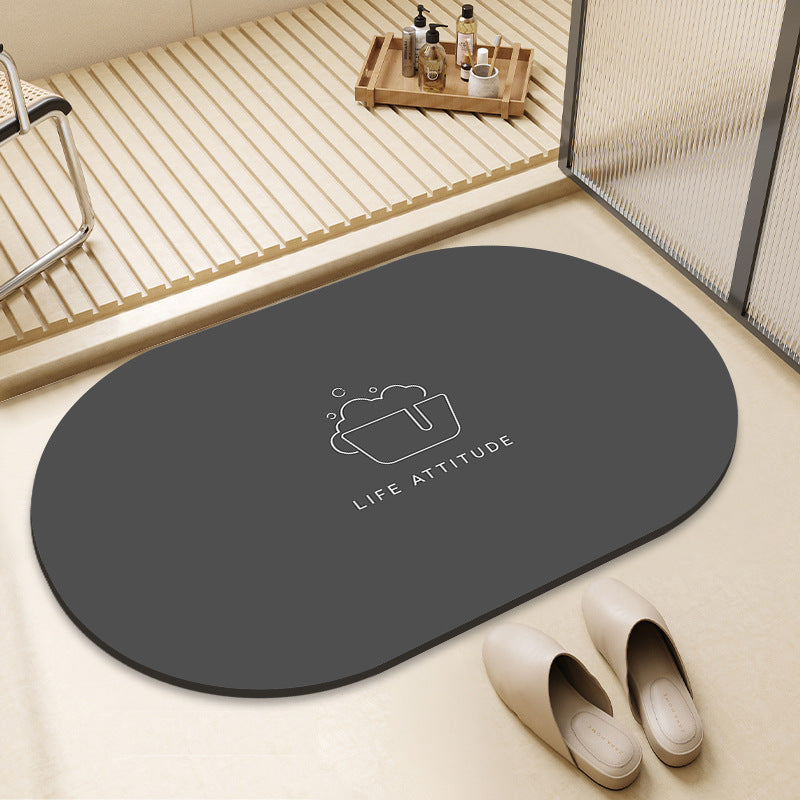 Textured Non-Slip Bath Mat Stornfield