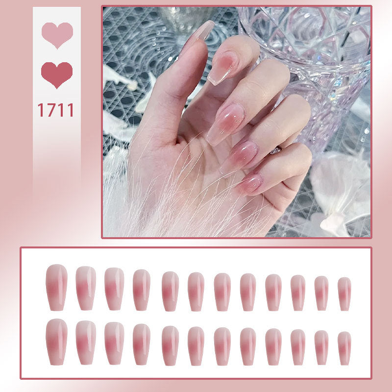 Acrylic nail set with elegant ombre effect Stornfield