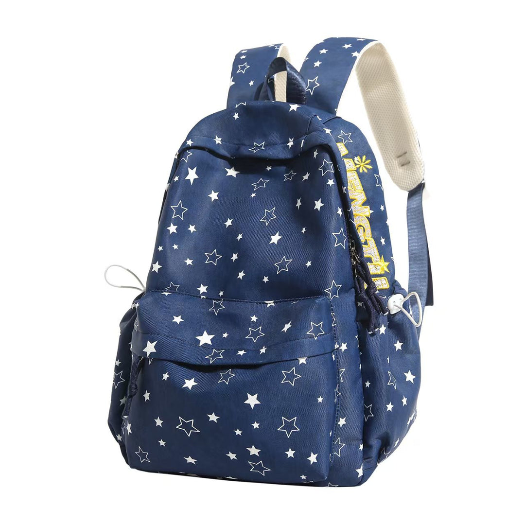 Lightweight Star-Embellished Everyday Backpack Stornfield