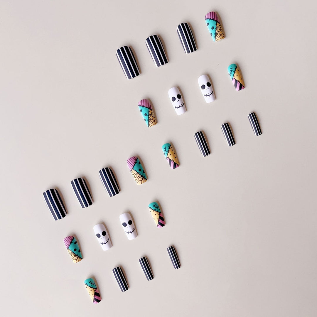 Creative nail art set with imaginative Halloween designs Stornfield