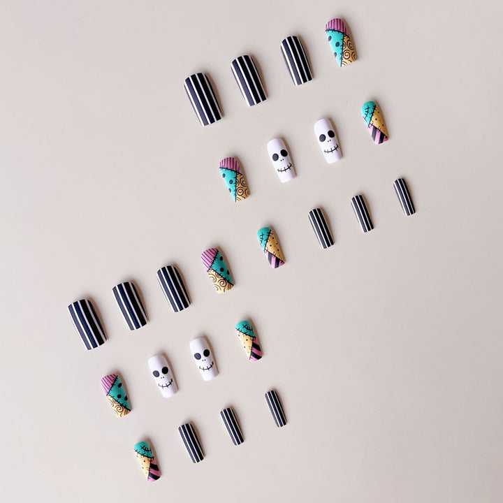 Creative nail art set with imaginative Halloween designs Stornfield