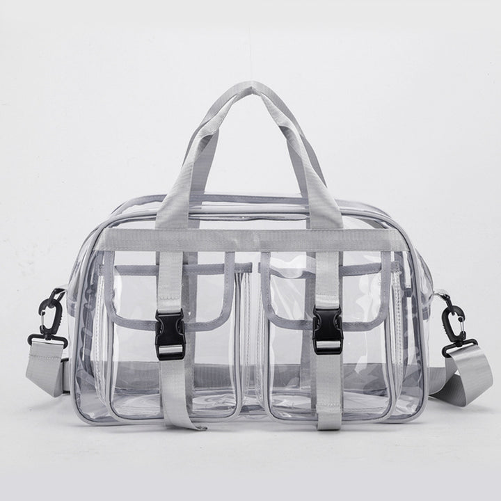 Transparent tote bag with multiple compartments Stornfield