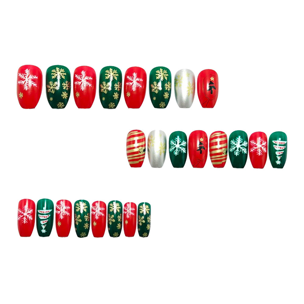 Christmas Art Nails with Festive 3D Design Stornfield