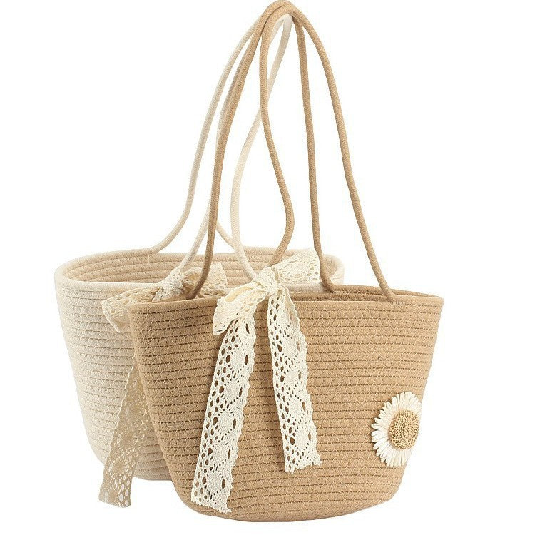 Crochet basket bag Stornfield