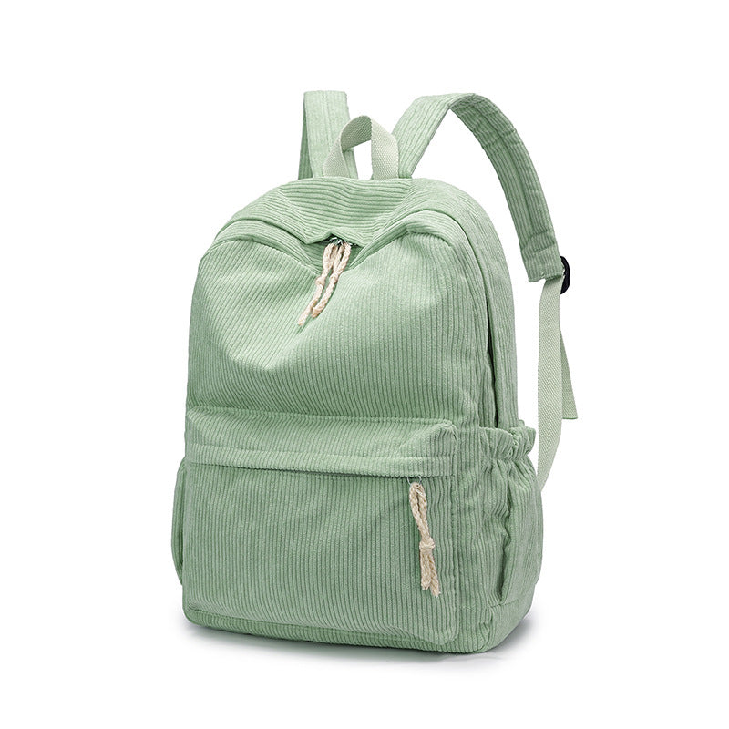 Corduroy Fabric Backpack Stornfield