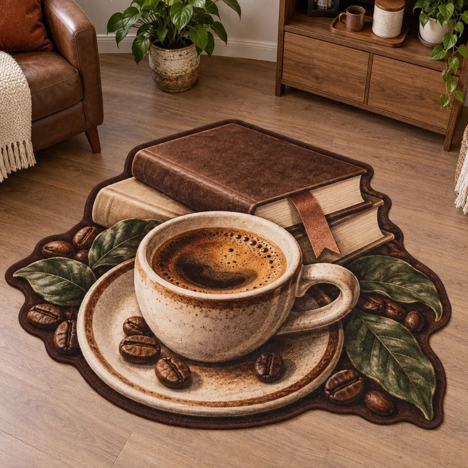 Highland Cattle-Themed Area Rug