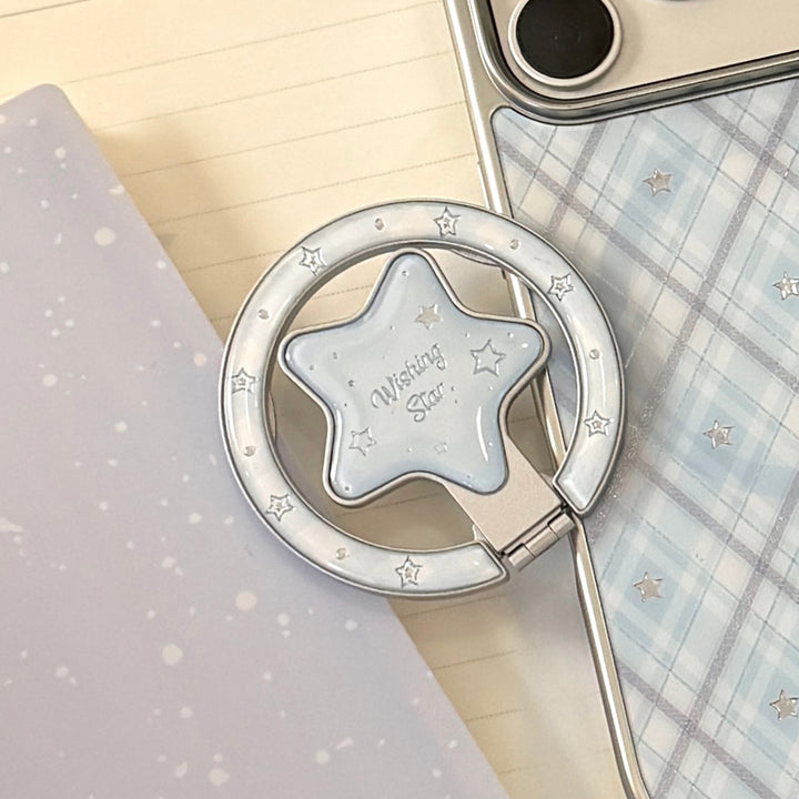 Playful smartphone finger holder in star design Stornfield