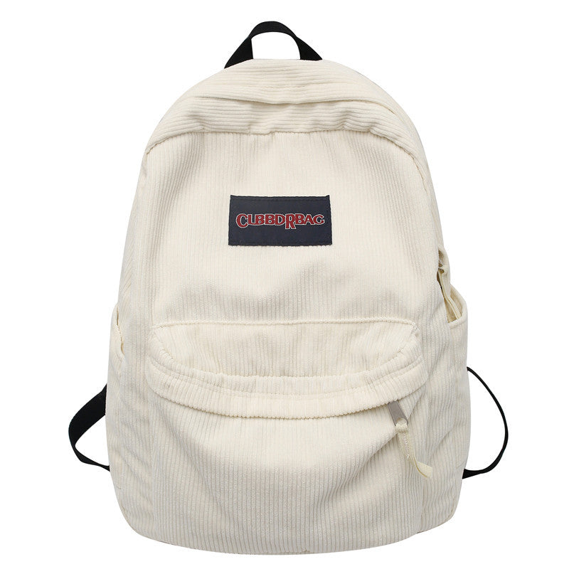 Corduroy Utility School Backpack Stornfield