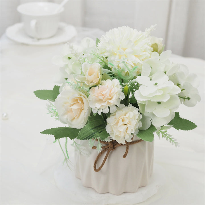 Decorative Faux Flower Arrangement