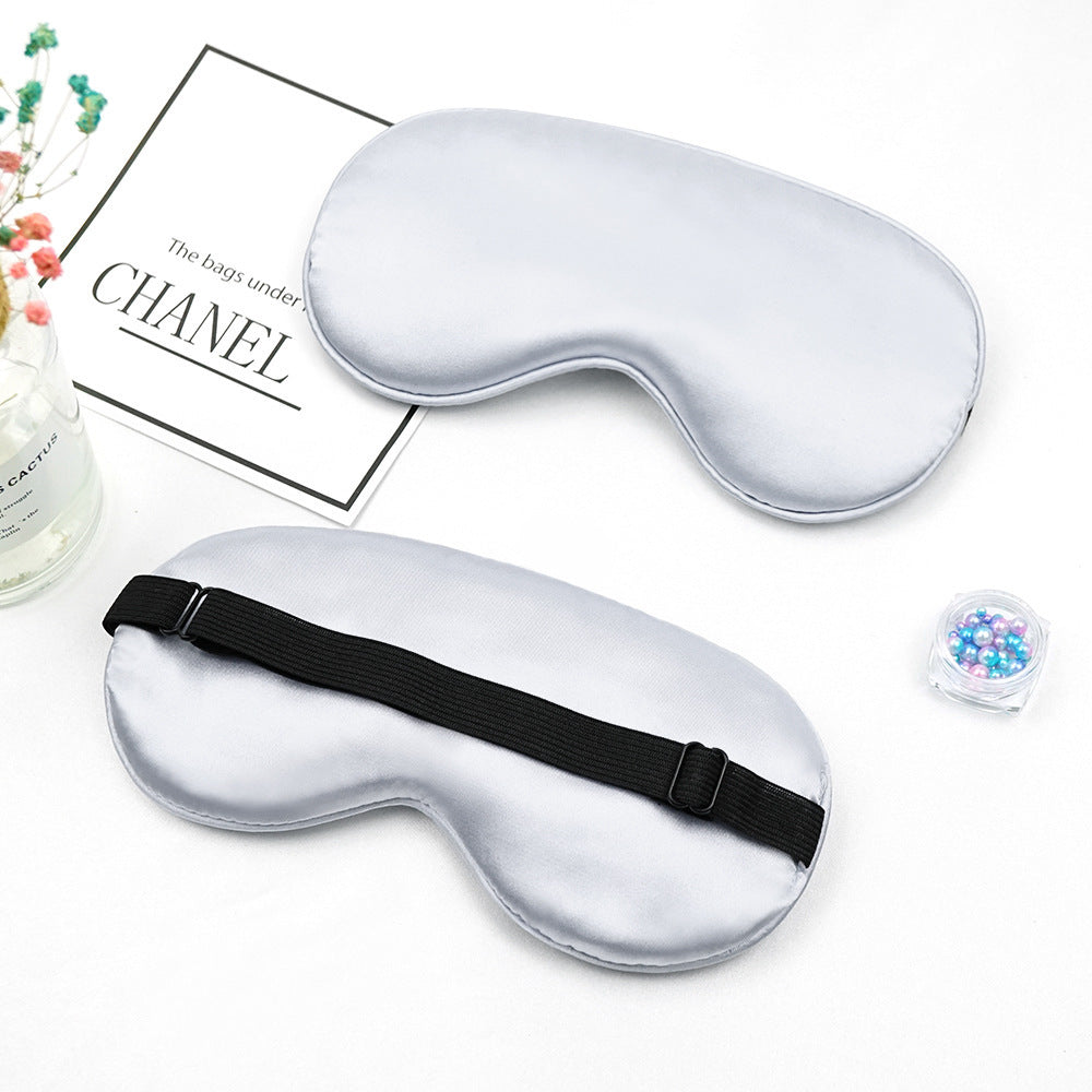 Unisex nan luxurious satin sleep mask with anatomical contour and adjustable elastic band Stornfield