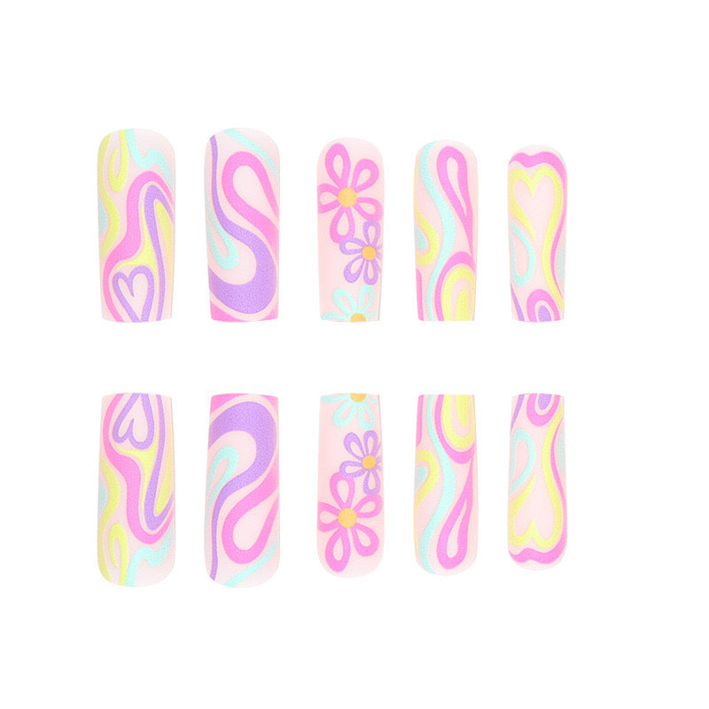 Artificial nails with creative design Stornfield