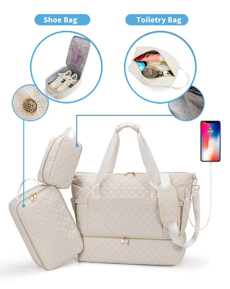 Quilted Weekender Bag Stornfield
