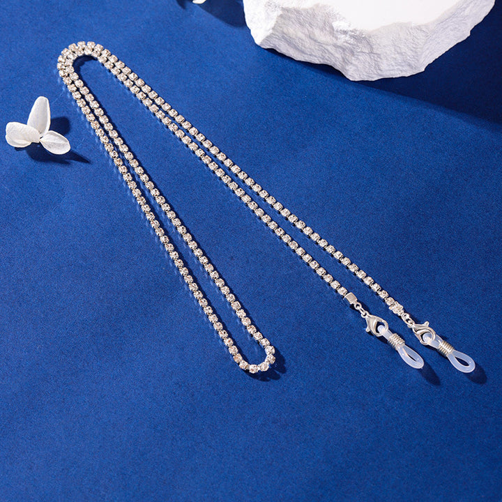 Rhinestone Eyewear Retainer Chain Stornfield