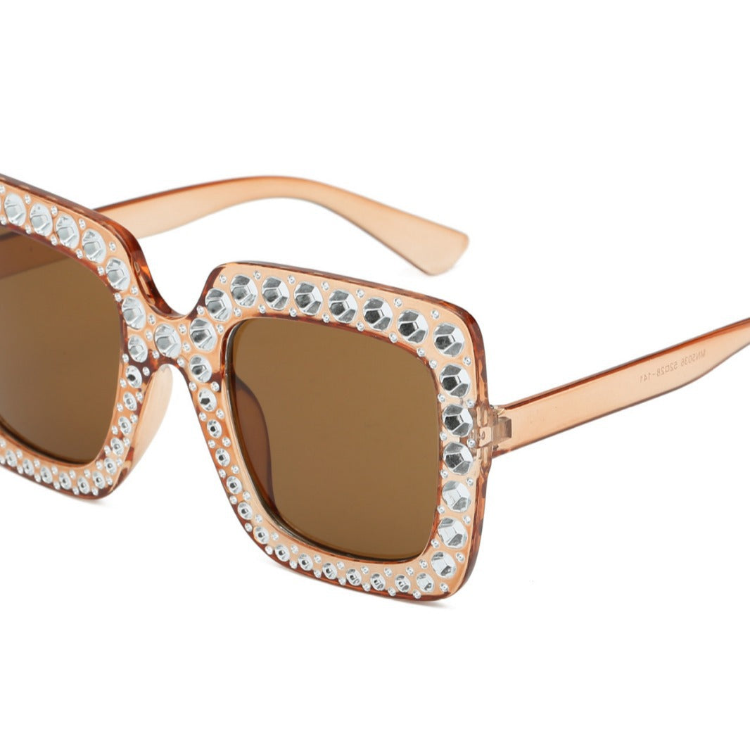 Oversized Decorative Frame Sunglasses Stornfield