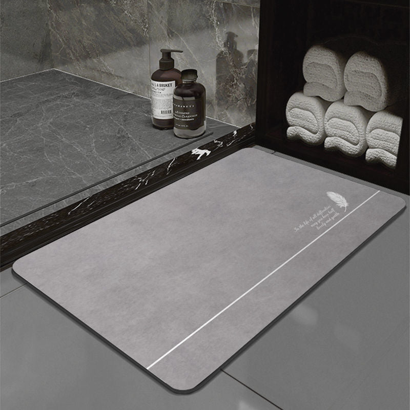 Artistic Abstract Bath Mat