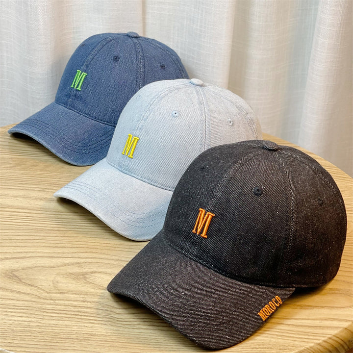 Men's Embroidered Denim Baseball Cap Stornfield