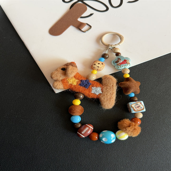 Playful Character-Themed Keychain Stornfield