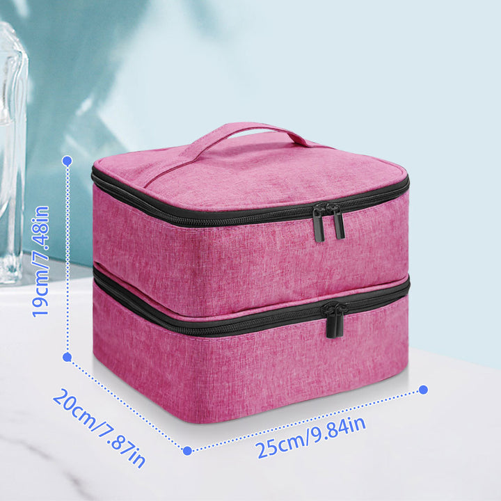 Travel bag with two compartments and practical carrying handle Stornfield