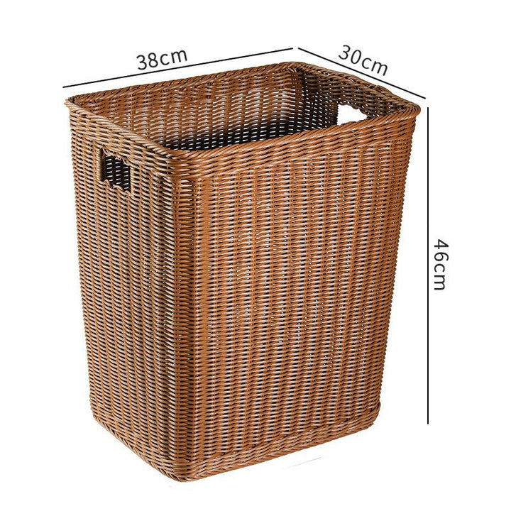 Rustic Woven Laundry Hamper Stornfield